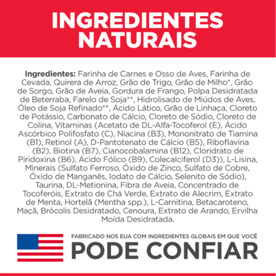 Ração Seca Hill's Science Diet para Cães Adultos Raças Minis e Pequenas