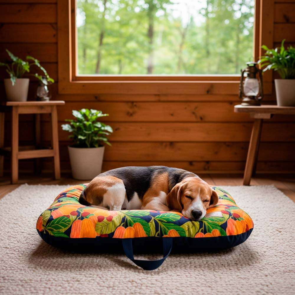 Almofada Fábrica Pet Com Alça Cajú para Cães e Gatos - Tam. Único