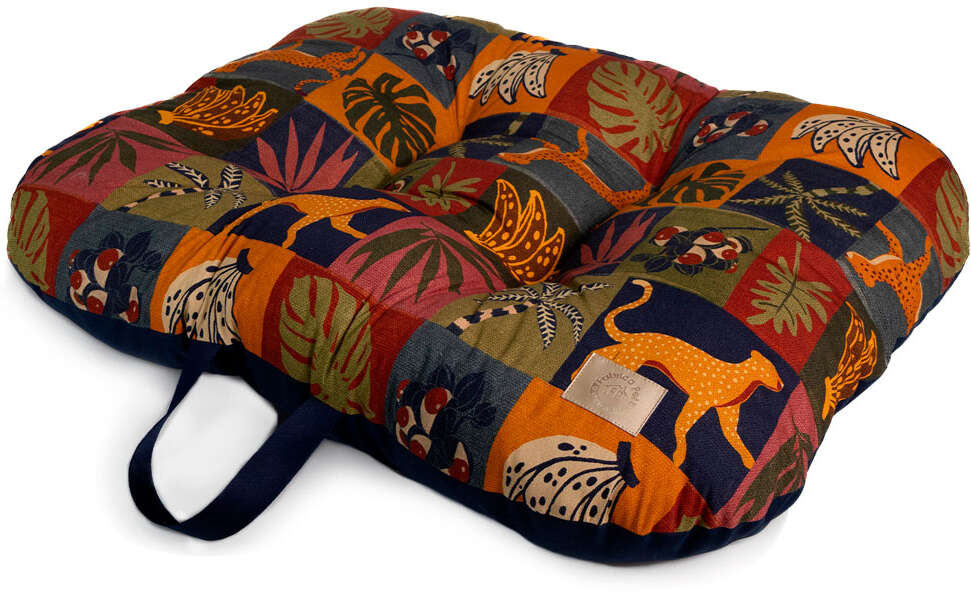 Almofada Fábrica Pet Com Alça Pantanal para Cães e Gatos - Tam. Único