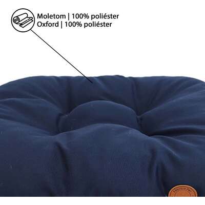 Almofada Fábrica Pet London Azul para Cães e Gatos