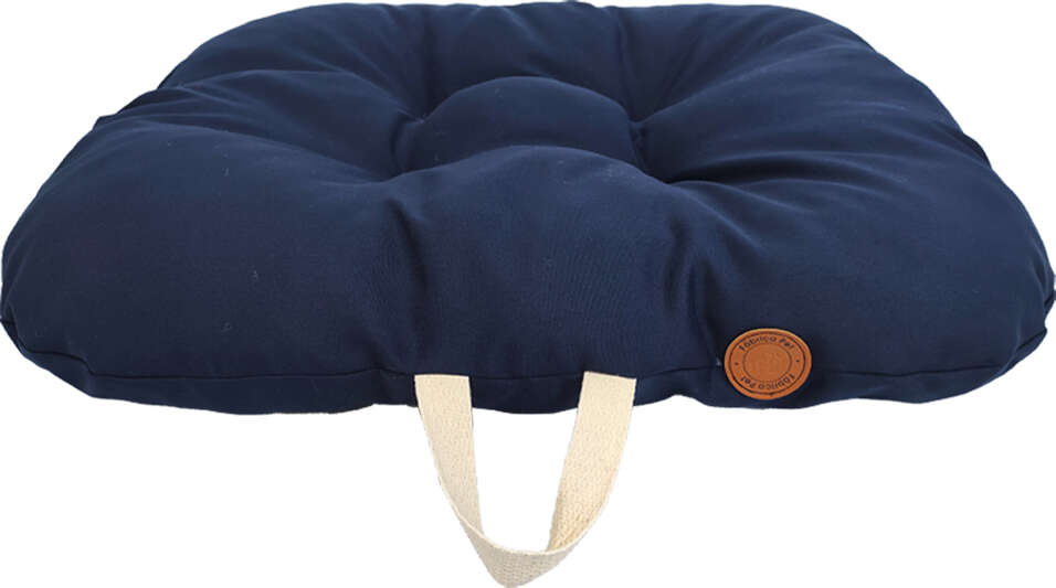 Almofada Fábrica Pet London Azul para Cães e Gatos - Tam. M