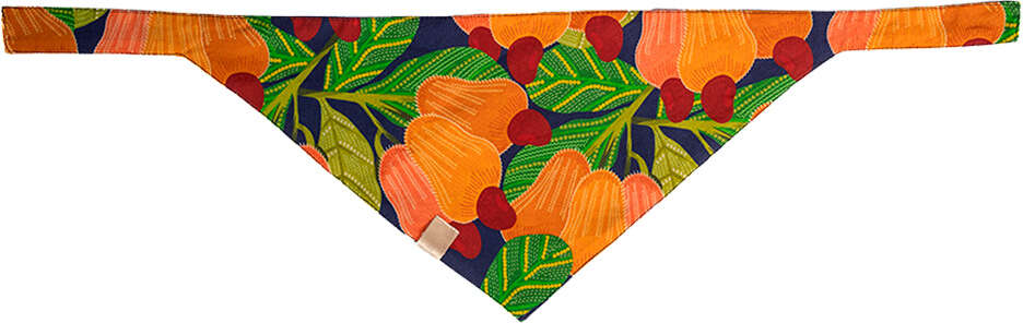 Bandana Fábrica Pet Cajú para Cães e Gatos - Tam. Único