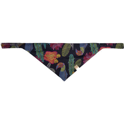 Bandana Fábrica Pet Flor Noturna para Cães e Gatos
