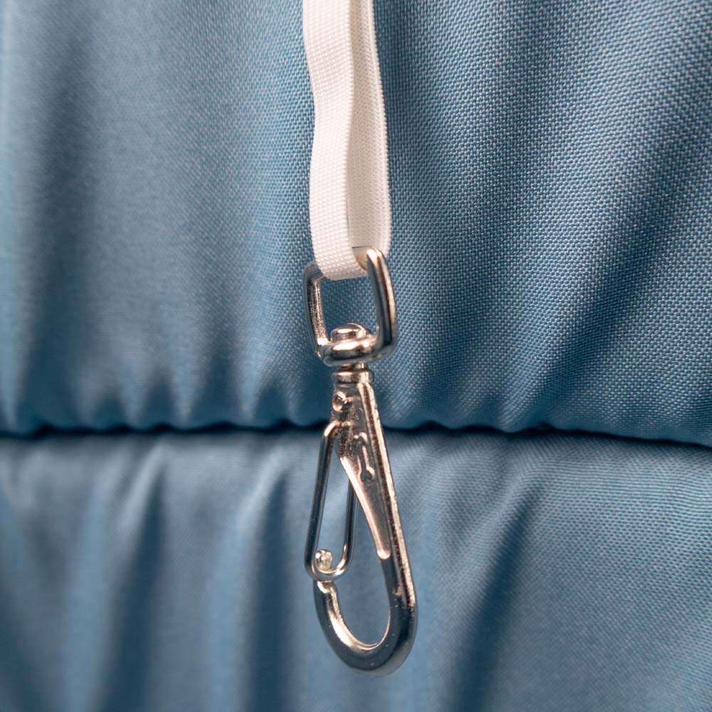 Bolsa de Transporte Aberta Granada Fábrica Pet Azul para Cães e Gatos - Tam. G