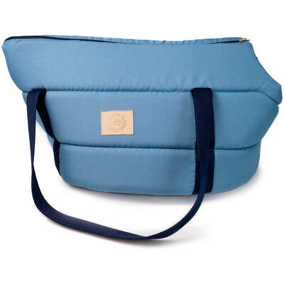 Bolsa de Transporte Aberta Granada Fábrica Pet Azul para Cães e Gatos