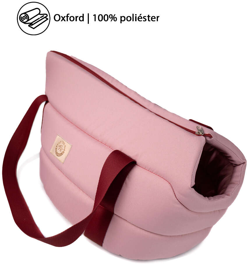 Bolsa de Transporte Aberta Granada Fábrica Pet Rosé para Cães e Gatos - Tam. G