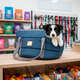 Bolsa de Transporte Aberta Home Fábrica Pet Azul para Cães e Gatos
