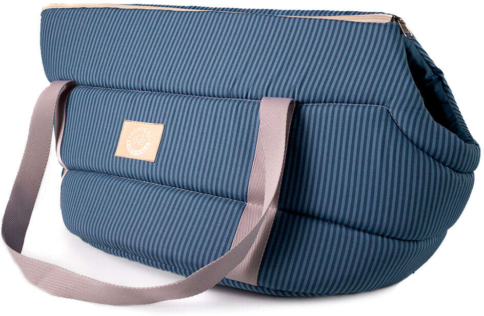 Bolsa de Transporte Aberta Home Fábrica Pet Azul para Cães e Gatos - Tam. G