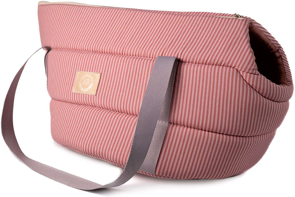 Bolsa de Transporte Aberta Home Fábrica Pet Rosé para Cães e Gatos - Tam. G