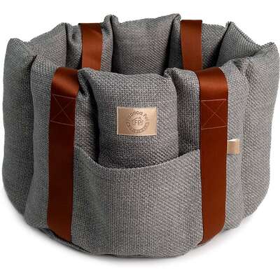 Bolsa de Transporte Gomo Malaga Fábrica Pet Cinza para Cães e Gatos