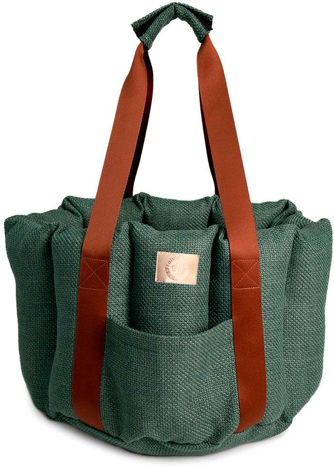 Bolsa de Transporte Gomo Malaga Fábrica Pet Verde para Cães e Gatos - Tam. Único