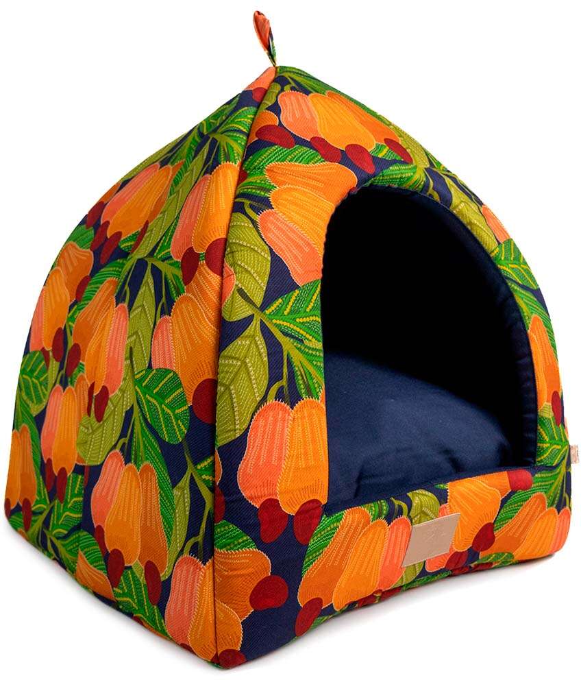 Cabana Fábrica Pet Cajú para Cães e Gatos - Tam. Único