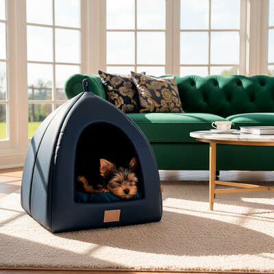 Cabana Fábrica Pet Cordoba Marinho para Cães e Gatos