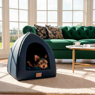 Cabana Fábrica Pet Cordoba Azul para Cães e Gatos - Tam. Único