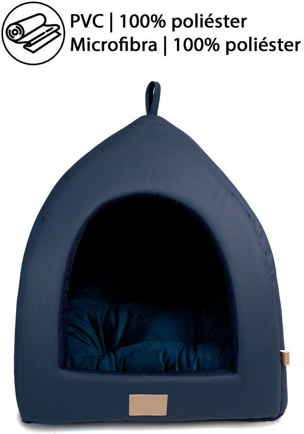 Cabana Fábrica Pet Cordoba Azul para Cães e Gatos - Tam. Único