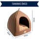 Cabana Fábrica Pet Cordoba Marrom para Cães e Gatos