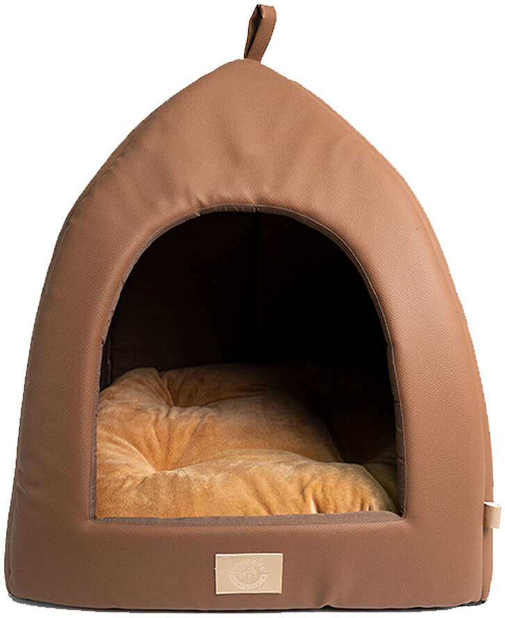 Cabana Fábrica Pet Cordoba Marrom para Cães e Gatos - Tam. Único