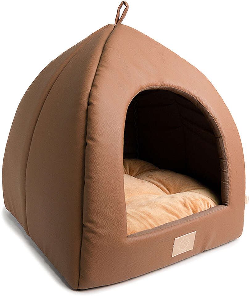 Cabana Fábrica Pet Cordoba Marrom para Cães e Gatos - Tam. Único