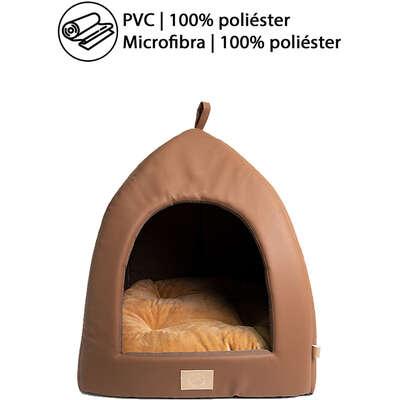 Cabana Fábrica Pet Cordoba Marrom para Cães e Gatos