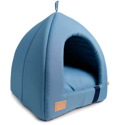 Cabana Fábrica Pet Granada Azul para Cães e Gatos
