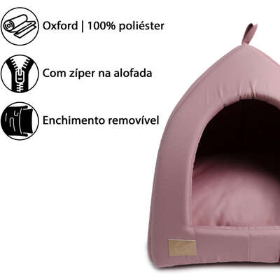Cabana Fábrica Pet Granada Rosé para Cães e Gatos