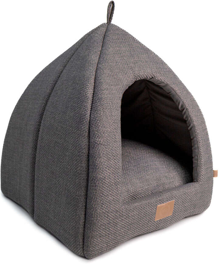 Cabana Fábrica Pet Malaga Cinza para Cães e Gatos - Tam. Único