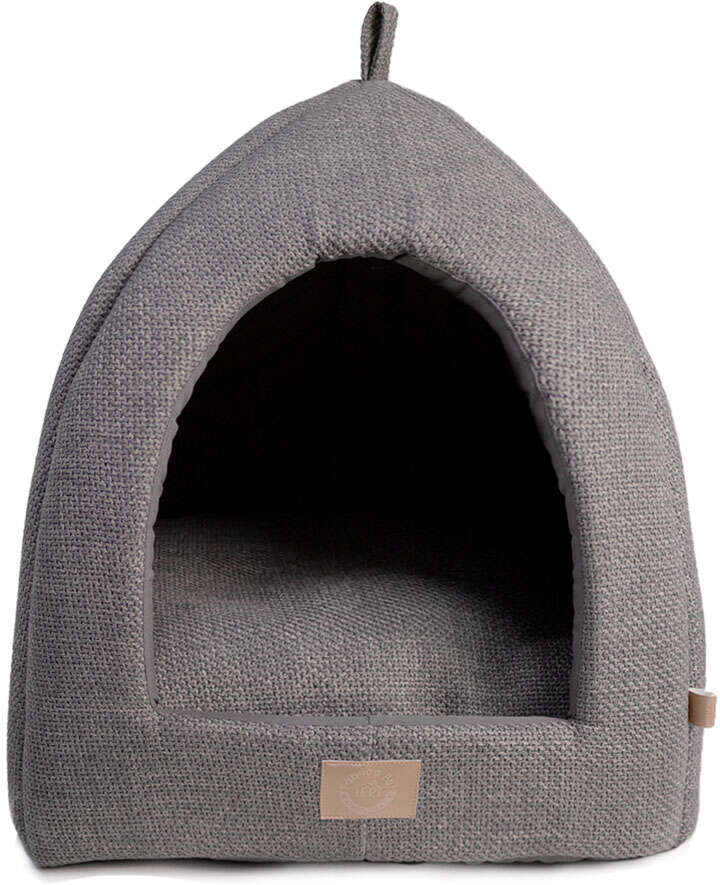 Cabana Fábrica Pet Malaga Cinza para Cães e Gatos - Tam. Único