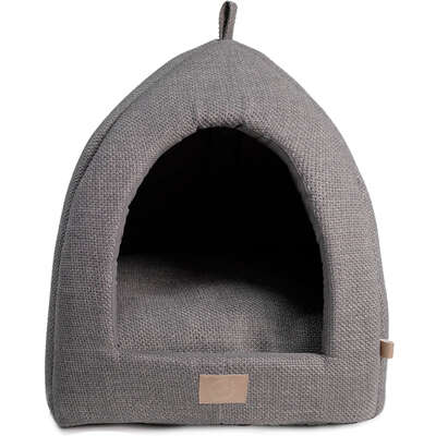 Cabana Fábrica Pet Malaga Cinza para Cães e Gatos