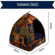 Cabana Fábrica Pet Pantanal para Cães e Gatos - Tam. Único