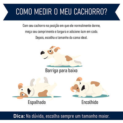 Cama Fábrica Pet Cajú Laranja para Cães e Gatos