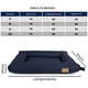 Cama Fábrica Pet Flat Cordoba Marinho para Cães e Gatos