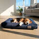 Cama Fábrica Pet Flat Cordoba Marinho para Cães e Gatos