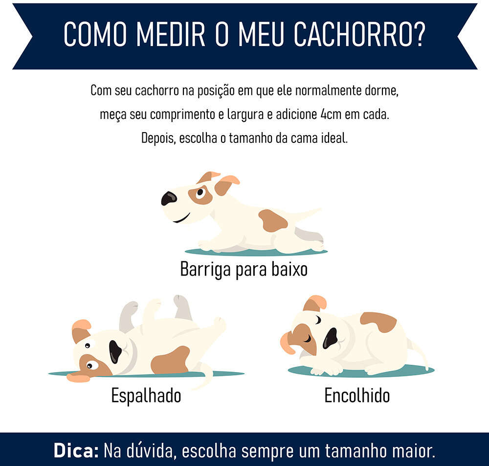 Cama Fábrica Pet Flat Cordoba Marrom para Cães e Gatos - Tam. M
