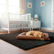 Cama Fábrica Pet Flat Cordoba Marrom para Cães e Gatos - Tam. M