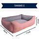 Cama Fábrica Pet Home Rosé para Cães e Gatos