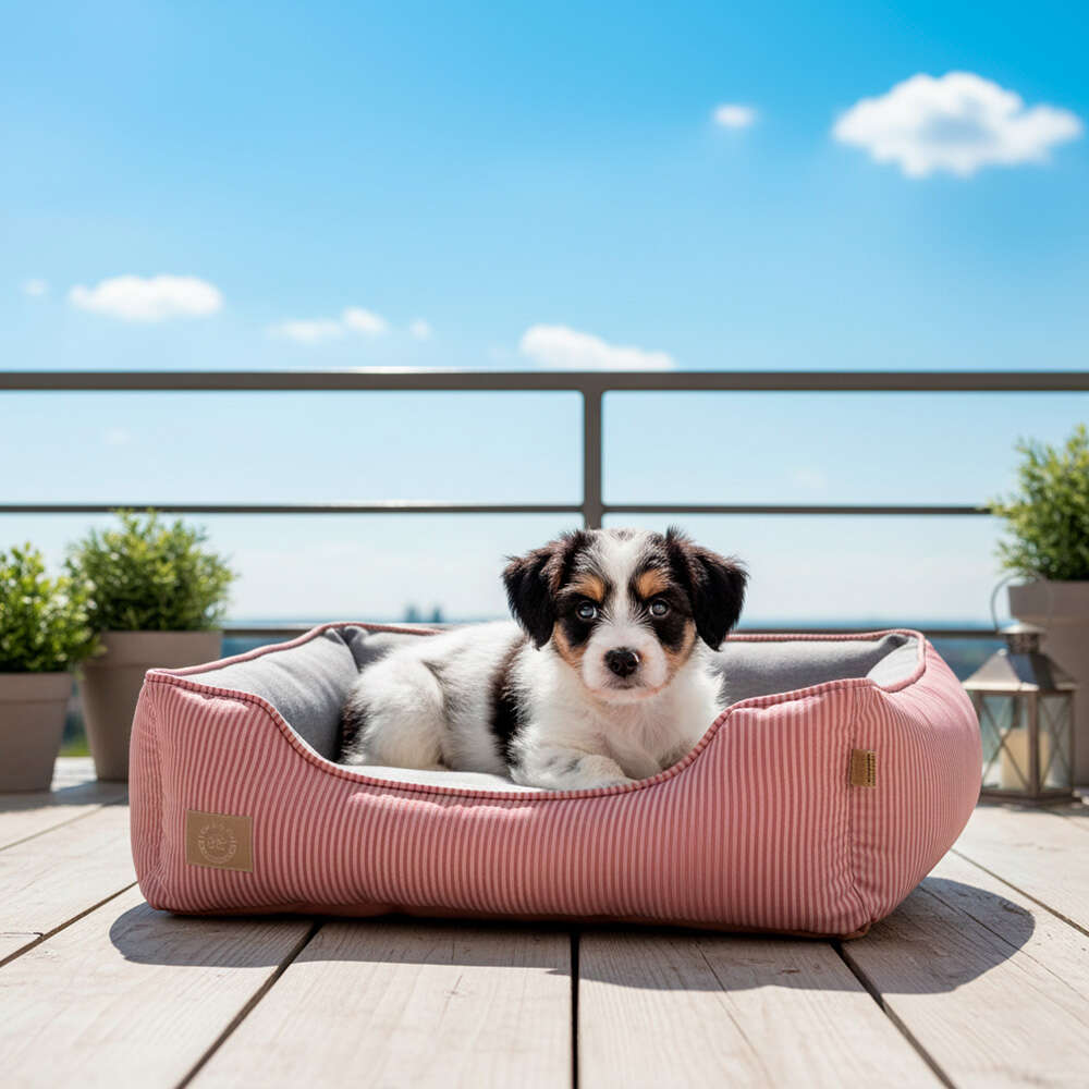 Cama Fábrica Pet Home Rosé para Cães e Gatos - Tam. P