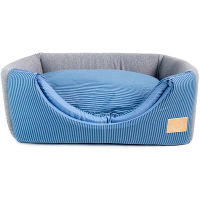 Cama Fábrica Pet Iglu Home Azul para Cães e Gatos