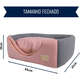 Cama Fábrica Pet Iglu Home Rosé para Cães e Gatos