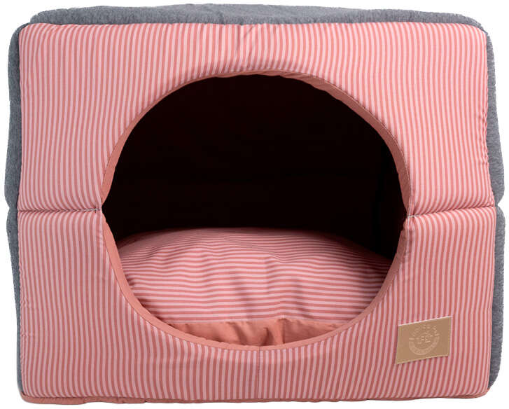 Cama Fábrica Pet Iglu Home Rosé para Cães e Gatos - Tam. Único