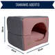 Cama Fábrica Pet Iglu Home Rosé para Cães e Gatos