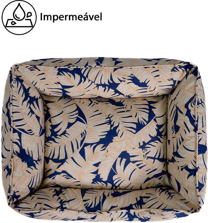 Cama Fábrica Pet Impermeável Folha para Cães e Gatos - Tam. M
