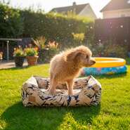 Cama Fábrica Pet Impermeável Folha para Cães e Gatos - Tam. M