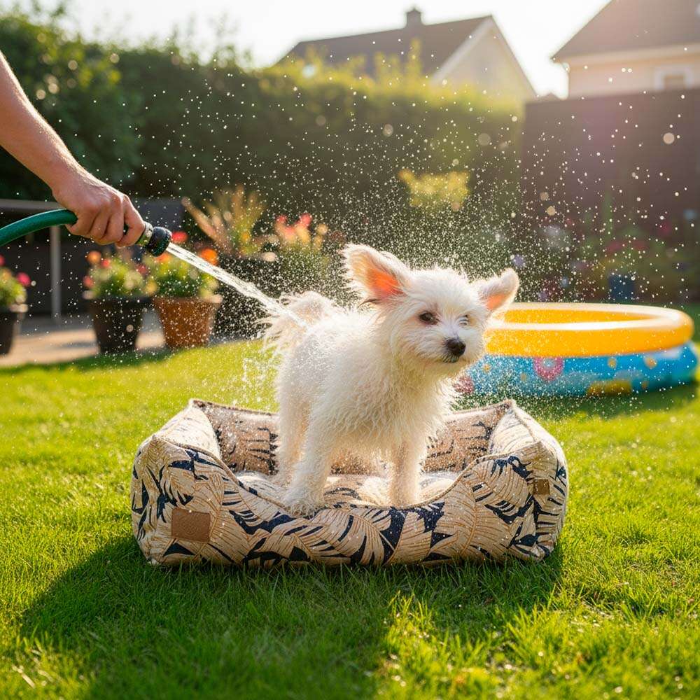 Cama Fábrica Pet Impermeável Folha para Cães e Gatos - Tam. G