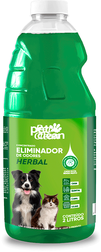 Limpador Perfumado Herbal Pet Clean 2 L