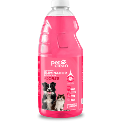 Limpador Perfumado Flores Pet Clean 2 Litros