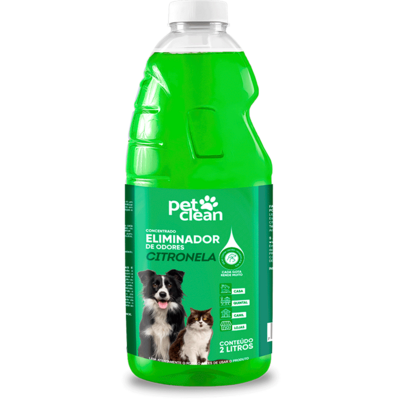 Limpador Perfumado Citronela Pet Clean 2 L