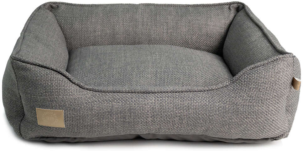 Cama Fábrica Pet Malaga Cinza para Cães e Gatos - Tam. G
