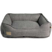 Cama Fábrica Pet Malaga Cinza para Cães e Gatos - Tam. G