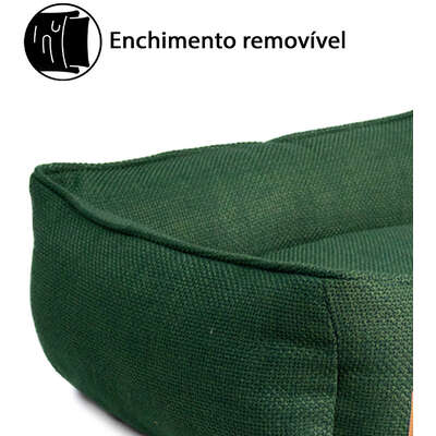 Cama Fábrica Pet Malaga Verde para Cães e Gatos