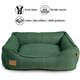 Cama Fábrica Pet Malaga Verde para Cães e Gatos